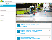 Tablet Screenshot of ondeosystems.com